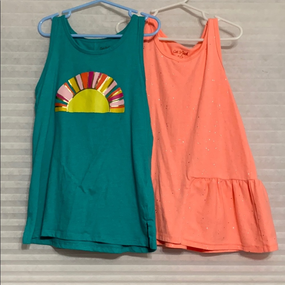 Cat & Jack tank top bundle size 7/8